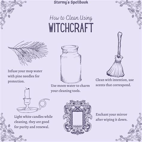 Purple Witch Brooms and Protection Magick: Warding off Negative Energies